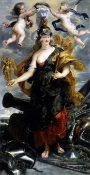 ベローナ役のマリー・ド・メディシス 1625年 ピーター・パウル・ルーベンス Oil Paintings